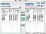 Aimersoft PSP Video Manager screenshot